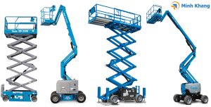 Khác biệt giữa xe nâng người tự hành và xe thang nâng người