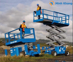 Xe nâng người 28m dạng cắt kéo