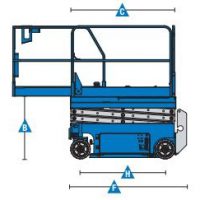 thông số xe nâng người cắt kéo 1