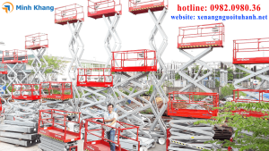 Thiết bị Minh Khang - cho thuê và bán xe nâng người chất lượng nhất