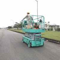 Hình ảnh xe nâng người Minh Khang