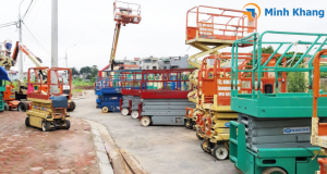 Kho xe nâng người Minh Khang