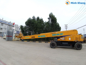 Minh Khang trúng thầu thuê xe nâng người dự án Meiko Electronics