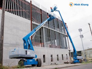 Xe nâng người - giải pháp thay thế dàn giáo