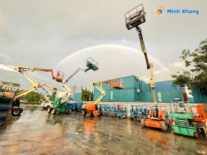 Tư vấn chọn dầu thủy lực xe nâng người